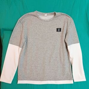 SHEIN LONG-SLEEVED SHIRT BOYS SZ 13-14